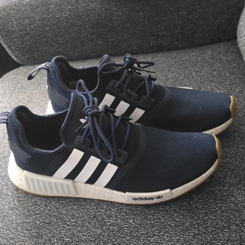 Adidas Dark Blue NMD with White Accents